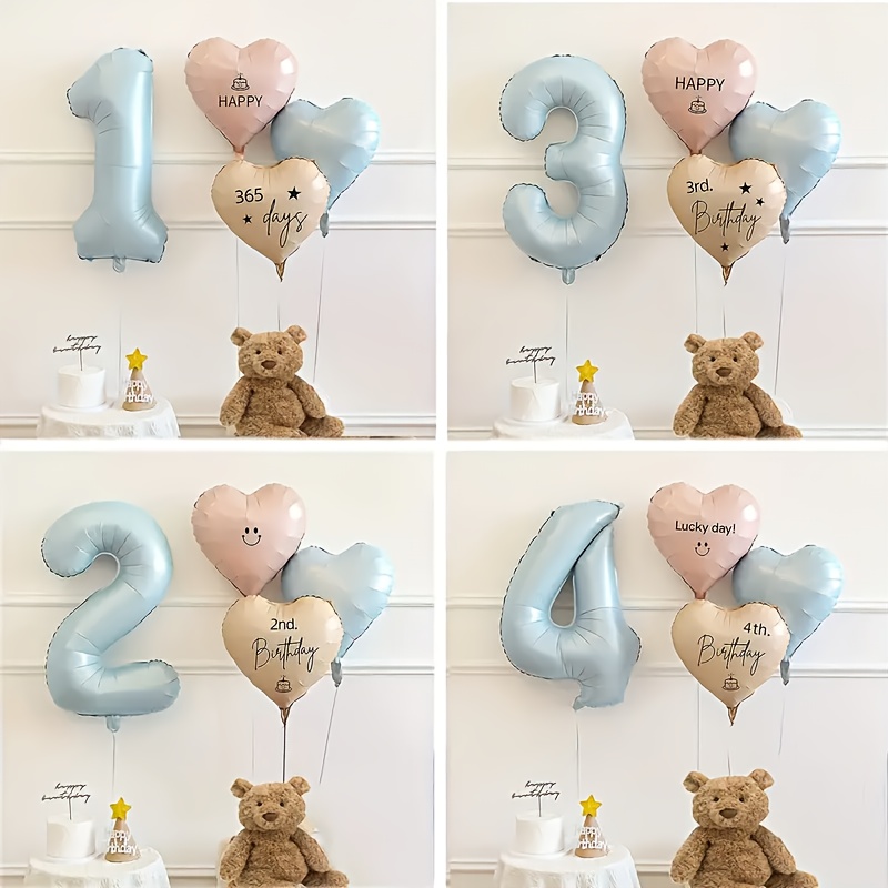 4 Stück Baby Blue Number Gebur – Baby Products Lotion Bewertung und Preis
