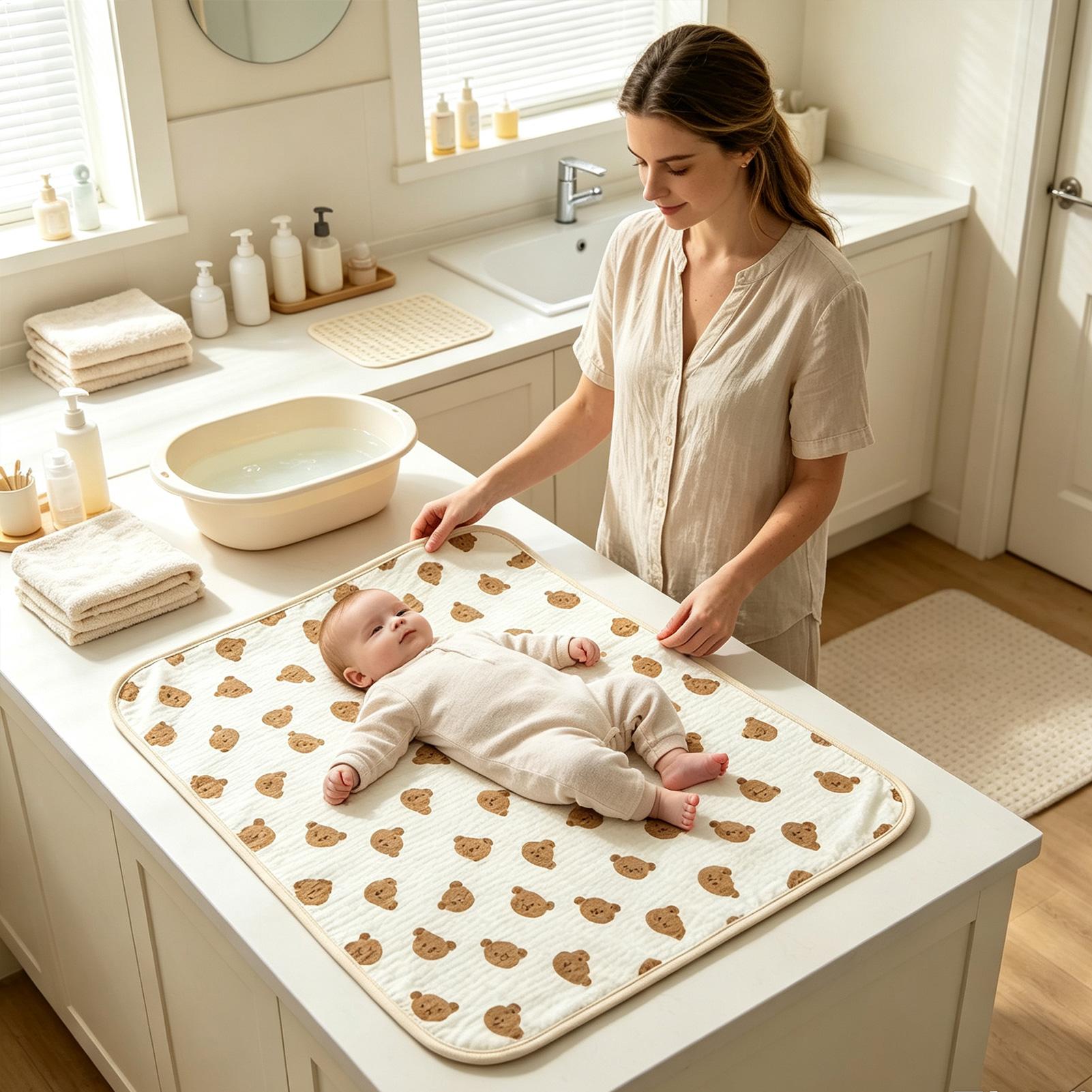 Wickelunterlage, wiederverwend – Diaper Changing Mat Bewertung und Preis