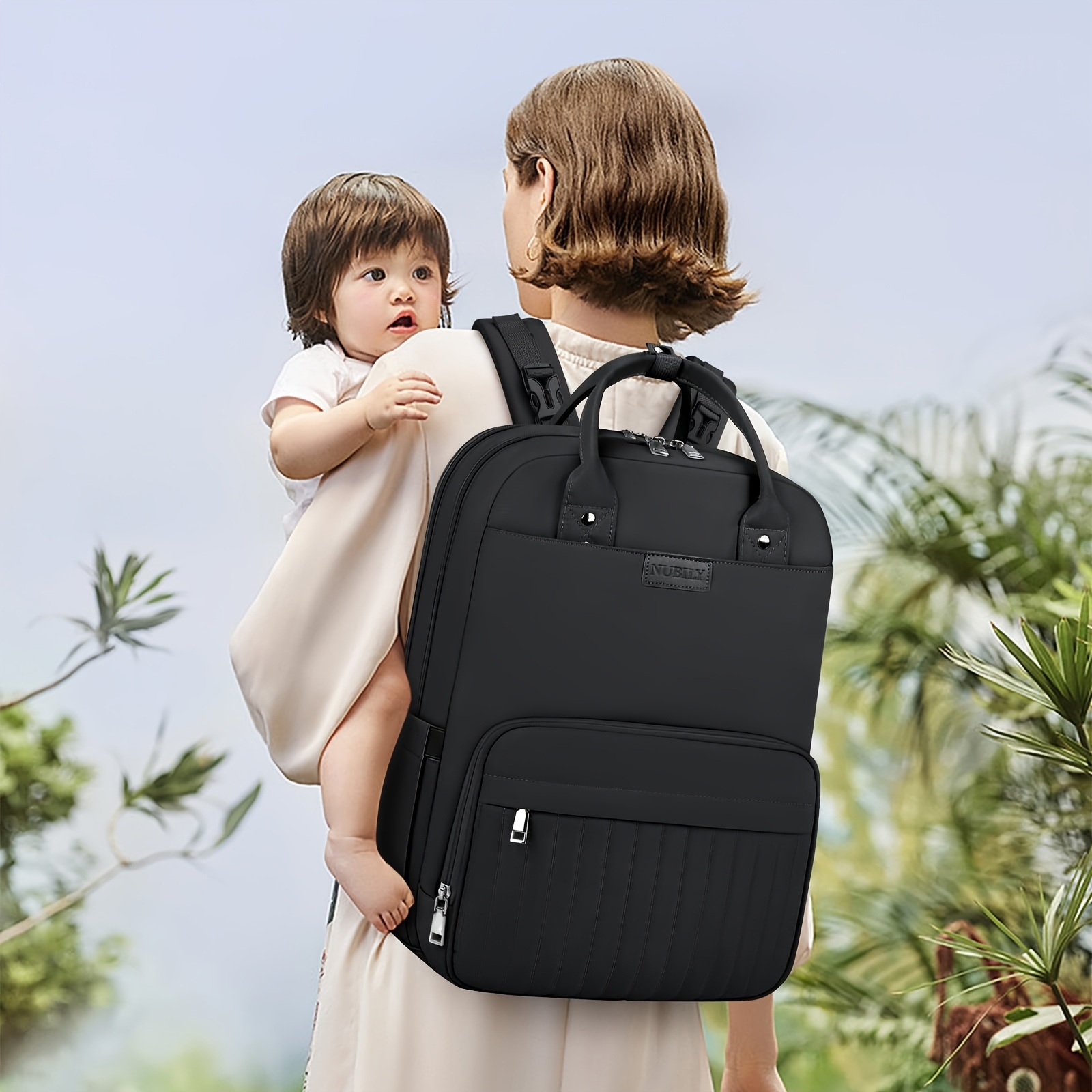 NEWHEY Wickeltasche, Rucksack  – Diaper Changing Mat Bewertung und Preis