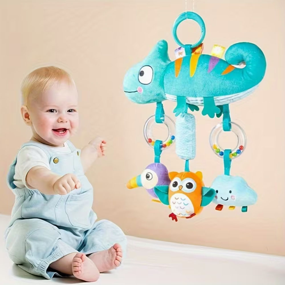 Weiches Cartoon-Tier-Rasselspi – Baby Products Game Bewertung und Preis
